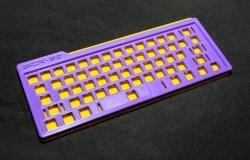 SiCK-60 Case in purple and yellow